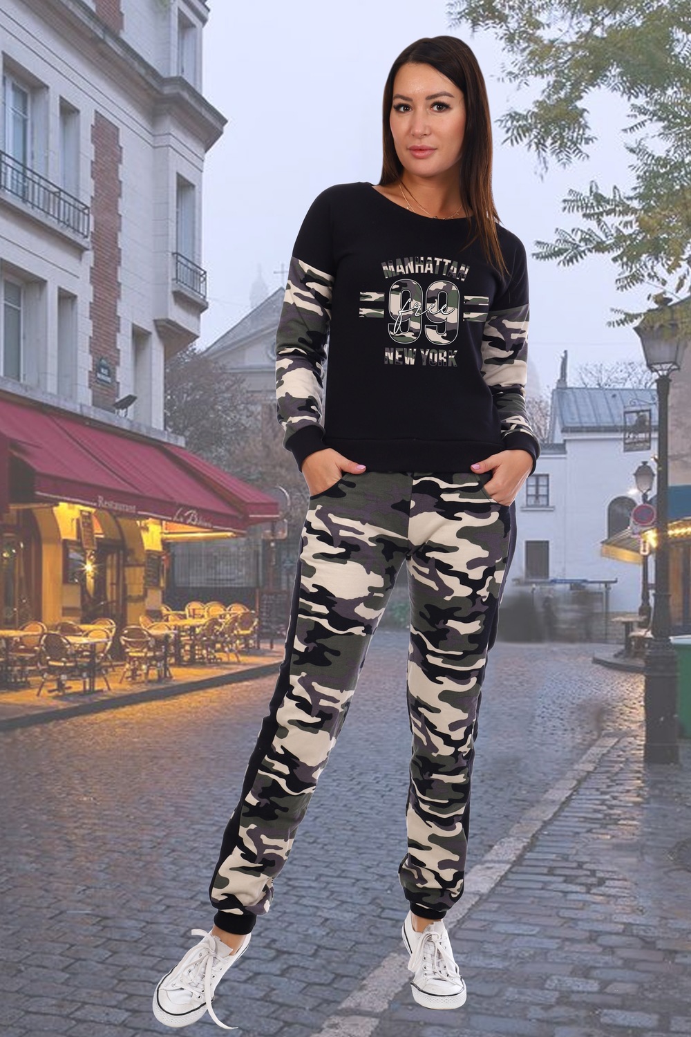 Фото товара 21462, женский костюм с начесом